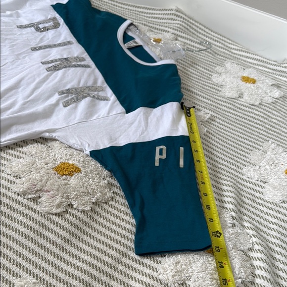 Victoria's Secret PINK Bling Sequin Graphic Women's Tee, size xs - Picture 9 of 14